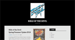 Desktop Screenshot of bibleofthedevil.net